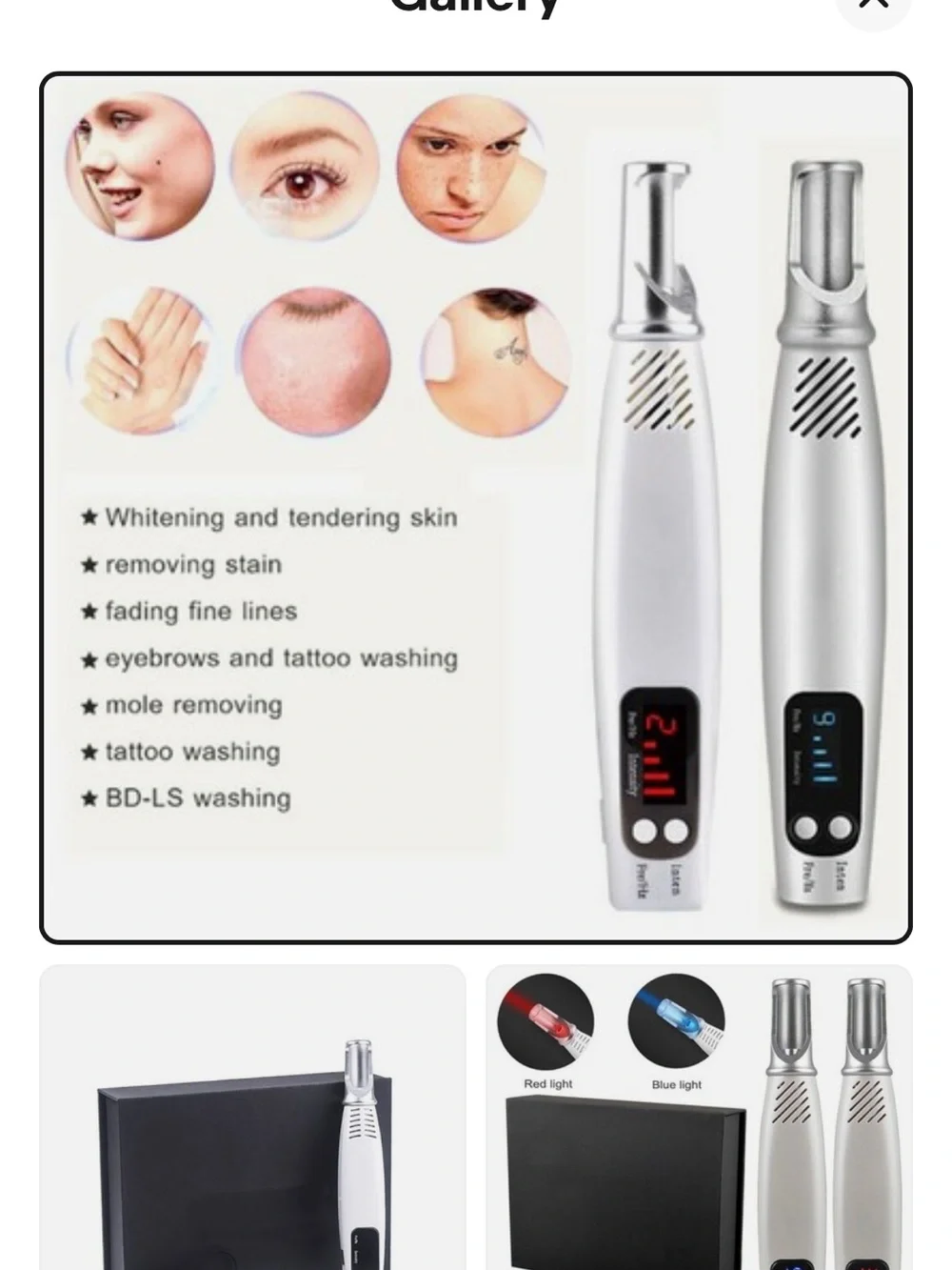 NEATECH White Handheld Device in White